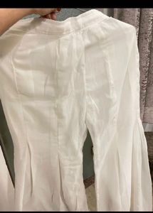 White Sharara Suit Set