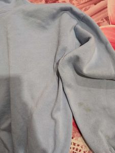 Cute Blue Zip-Up Hoodie