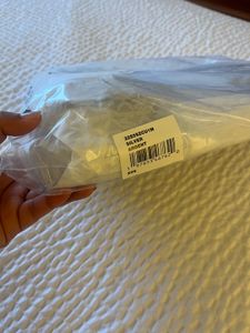 Authentic Mk Silver Party Bag