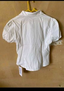 White Solid Shirt