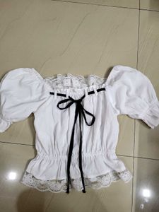 Cottage Core White Top
