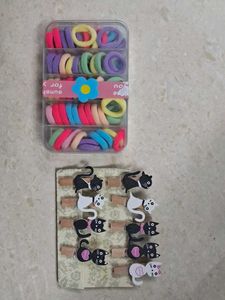 Rubber Banda And Clips