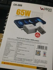 65 Watt Charger Maharaja Series Super Fast Charge
