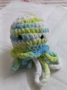 Crocheted Jellyfish Plushie