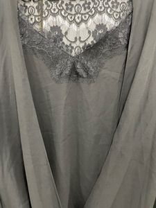 🖤Elite Noir Alert!River Island Draped Lace Top✨