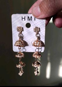 Set of 6 - Elegant Stone Stud And Pearl Earrings