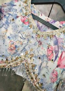 Floral Plazo Set