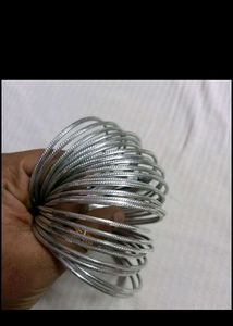 Pink Metal Bangles