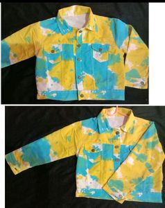 Multicolored Denim Jacket ✨