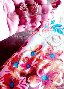 Peacock Drop Earrings