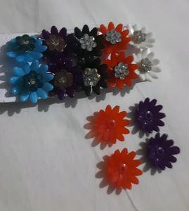 Flower Earrings Combo Pack(14 Pairs)