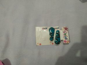 Pair Of 25 Multicolor Tictac Hair Pins For Girls