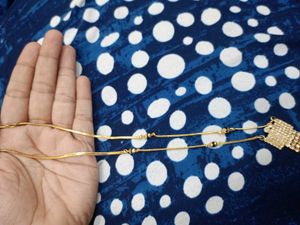 Fancy Golden Diamond Mangalsutra