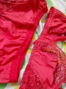Red Lingerie Set