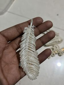 Feather &amp; Pearl Hair Clips