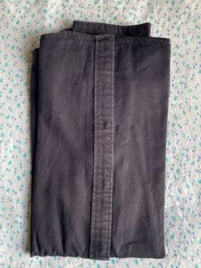 Redtape Black Denim Jeans Wash Casual Shirt