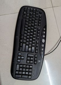 Logitech Keyboard With Detachable Armrest