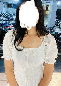 One Piece White Dress