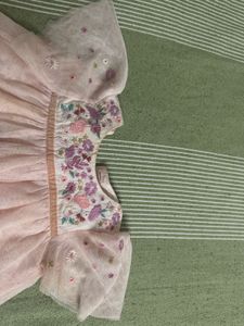 Beautiful Designer Frock Soft And Comfy 6-12 Month