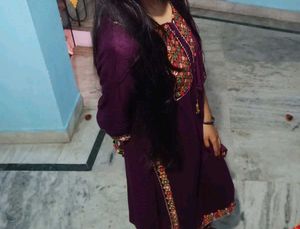 Elegant Purple Embroidered Kurti Set