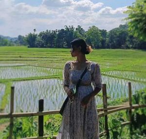 Floral Print Midi Dress