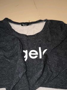 Gray Graphic Sweatshirt