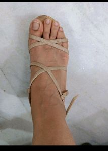 Nude Wedges Like New
