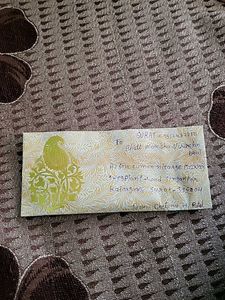 Vintage Indian Envelope - Surat Address