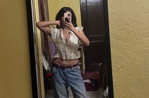 H&amp;M Beautiful Butter Yellow Top 🌼