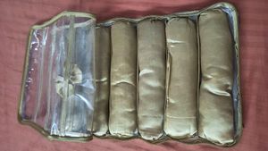 Golden 6 Rod Satin Bangles Box