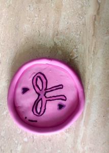 Cute Pink Clay Trinket