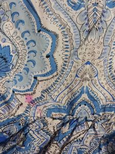 Blue &amp; White Patterned Sundress