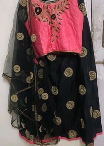 Elegant pink Lehenga Choli Set