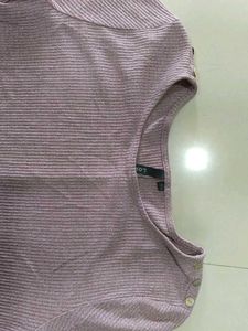 Mauve Knit Top