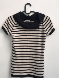 Striped Knit Top - Beryll