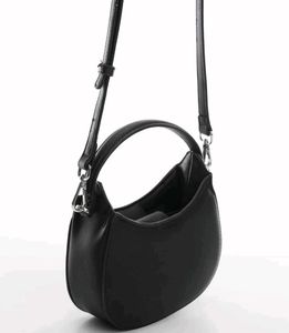 Mango Black Mini Hobo Bag