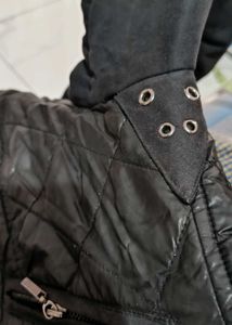 Black Jacket With High Neck✨