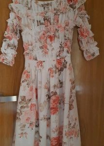 Floral One Piece Dress