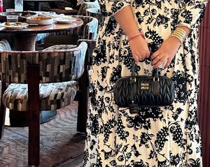 Miu-Miu Quilted Handbag