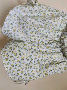 Women's Floral Shorts With Pockets1