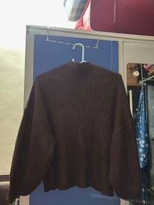 Brown Knit Sweater