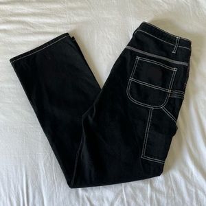 Wide Leg H&amp;M Contrast Stitch Cargo Pants