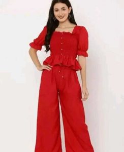 Womans Top And Bottom Set