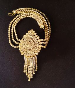 Gold Rhinestone Headpiece