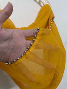 Haldi Function Dupatta