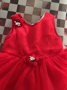 Unused dress, suitable for upto 2 years girl baby