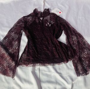 Mesh Lace Top