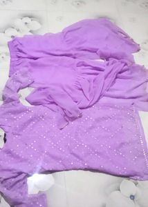 Lavender Kurta Set