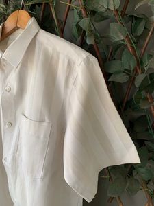 Half Sleeve Mens Shirt White