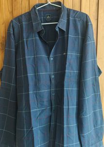 Men's Arrow Blue Checked Shirt